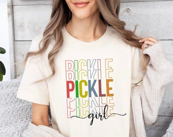 Camiseta Pickle Girl, camiseta Pickle, camiseta Pickle, camisa Pickle, camisa amante de Pickle, camiseta amante de Pickle, camisa de mujer, regalo para ella