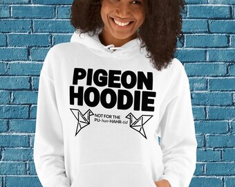 Sudadera para amantes de las palomas, regalo para observadores de aves