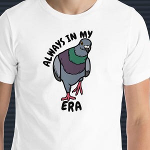 Pigeon t-shirt, Gift for Pigeon lover, Gift for Pigeon fancier, Gift for bird watcher, gift for bird lover, clay pigeon shooter
