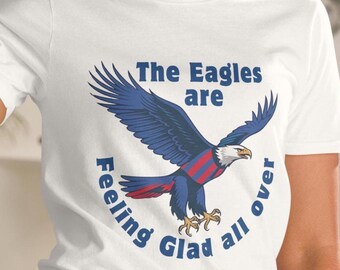 Camiseta unisex de Crystal Palace, camiseta de fútbol de los Eagles, camiseta de Eagle con el uniforme de fútbol, camiseta de fútbol de Crystal Palace