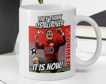 Prime minister Keir mug, Labour party gift, Labour party football supporter, Keir Starmer coffee mug, Labour victory mug