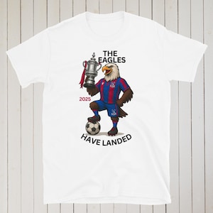Crystal Palace Cup Winners 2025 Eagle T-Shirt –  Eagles Football Fan Gift, Crystal Palace cup Champions Shirt, Crystal palace football