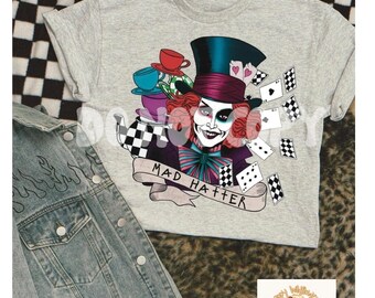 Welcome to Alice in Wonderland Shirt 90s Vintage I'm Mad