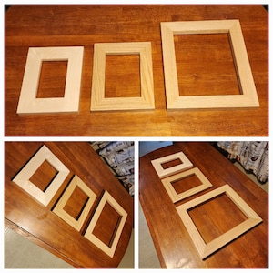 Custom Hardwood Picture Frames