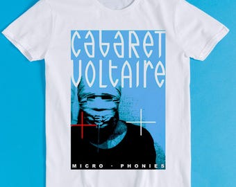 Cabaret Voltaire Micro-Phonies Synthpop Music Retro Funny Art Drawing Gamer Anime Cult Meme Movie Gift Tee T Shirt K5011