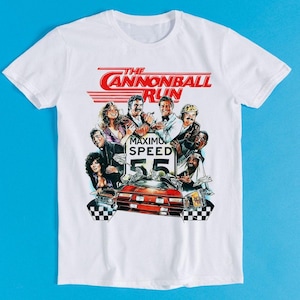 The Cannonball Run 80s Comedy Design Best Seller Funny Meme Men Women Fashion Top Retro Gift Tee T Shirt K1491