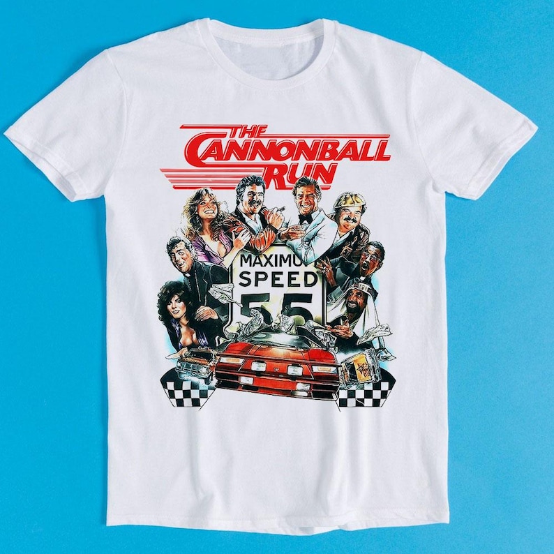 The Cannonball Run 80s Comedy Design Best Seller Funny Meme Men Women