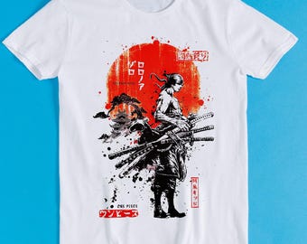 Japanese Samurai Limited Edition Anime Manga Legend Meme Cult Movie Music Unisex Men Women Cool Gift Tee T Shirt K872
