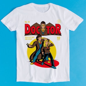 Doctor Who Comic Cartoon Anime Parody Meme Gift Funny Tee Style Unisex Gamer Cult Movie Music T Shirt K1071