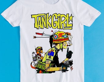 Tank Girl Feminist Charlie Don't Surf  Meme Gift Funny Tee Style Unisex Gamer Cult Movie Music T Shirt K1065