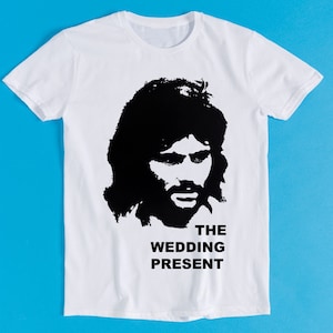 The Wedding Present George Best Retro Funny Art Drawing Gamer Anime Cult Meme Movie Music Gift Tee T Shirt K7283