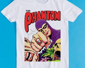 The Phantom Comics Fictional Bangalla Joke Fashion Art Retro Funny Parody Gift Tee T Shirt K1616