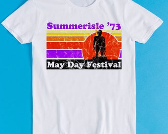 Summerisle May Day Festival 1973 The Wicker Man Film Horror Funny Art Drawing Gamer Anime Cult Meme Movie Music Gift Tee T Shirt K1180