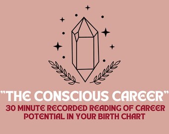 The Conscious Career - personalized career astrology reading