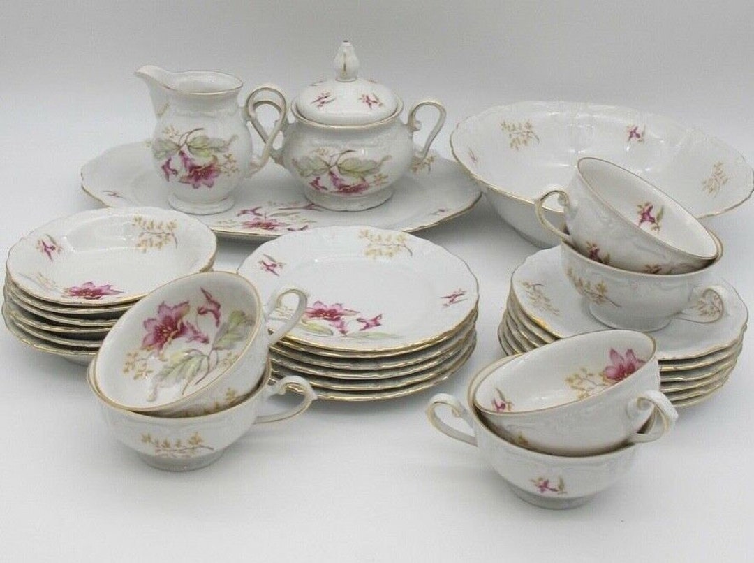 Antique Set of Royal Heidelberg Winterling Bavaria Germany Etsy