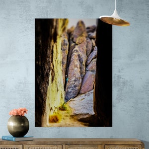 Rock climber photo, Alabama Hills print, California rock climbing, Lone Pine artwork, gift for rock climber, rocky landscape, gift for hiker