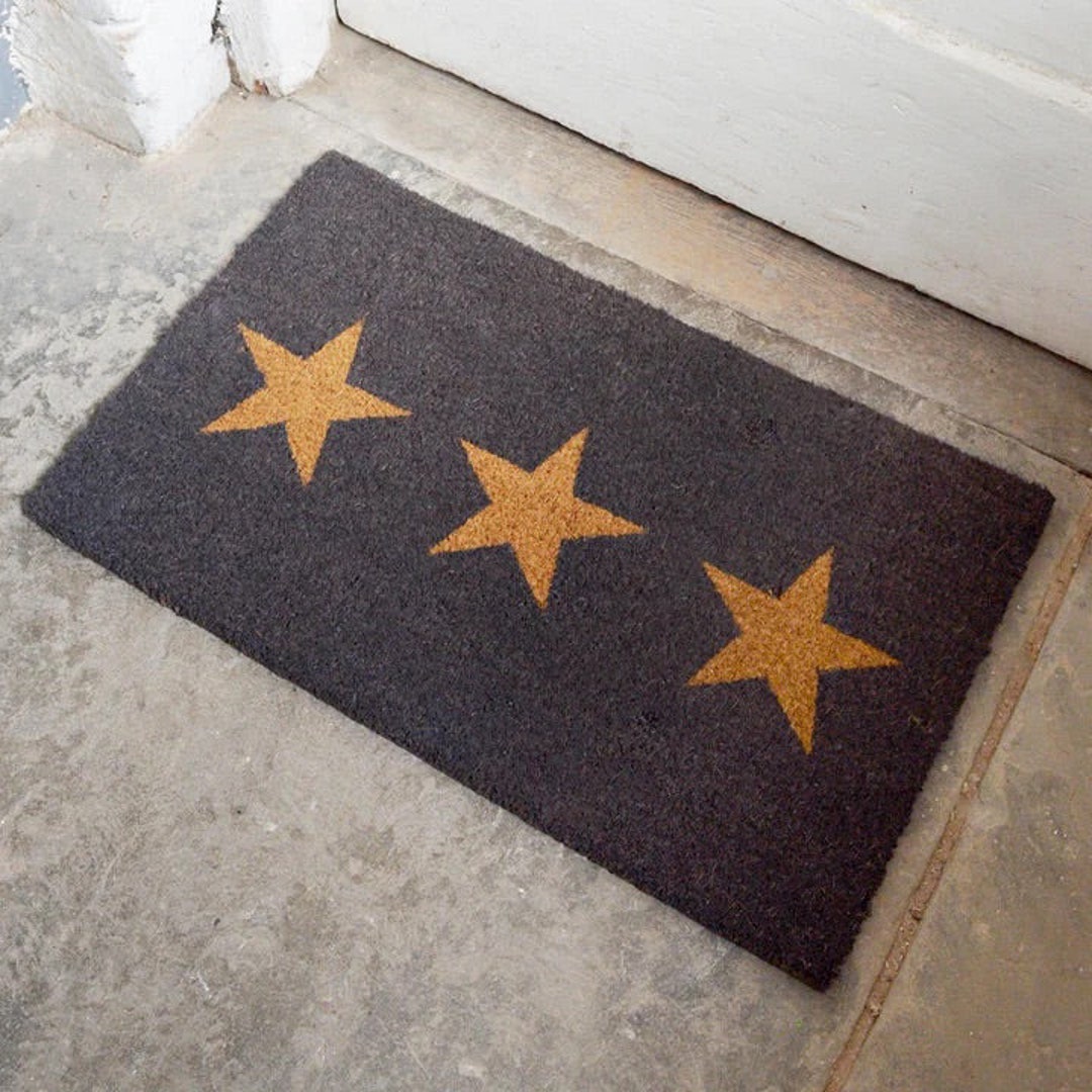 Impression Three Star Doormat Indoor & Outdoor Coir Doormat 60x 40 X