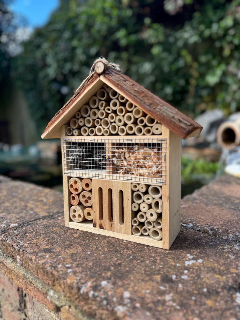 Large Insect Home Handmade Large Insect House 26 X 9 X 27cm - Etsy UK
