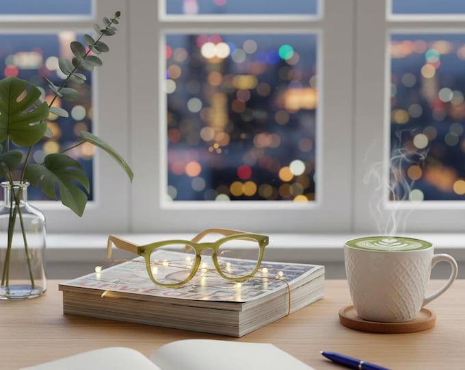 Featured listing image: Sage Green Bamboo Reading Glasses – Eco-Friendly Lightweight Readers, Bamboo Readers, Sage Green Specs, Lightweight Readers, Gift For Reader