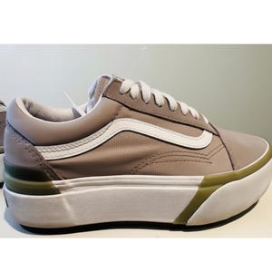 Vans Old Skool Stacked Pastel Drizzle Platform Sneakers Unisex