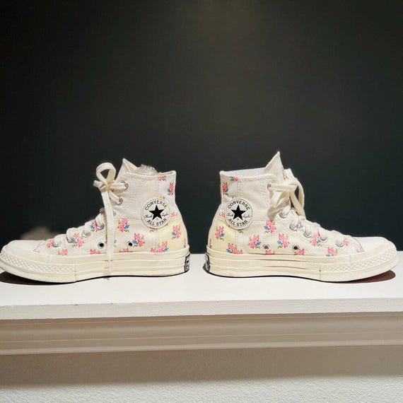 Converse Chuck 70 Platform Floral Sneakers - Wome… - image 5
