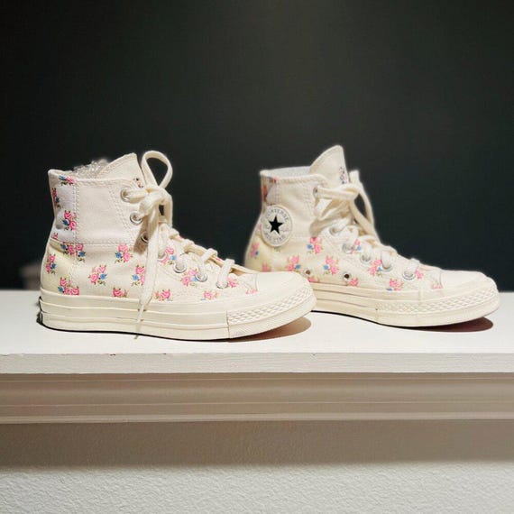 Converse Chuck 70 Platform Floral Sneakers - Wome… - image 6