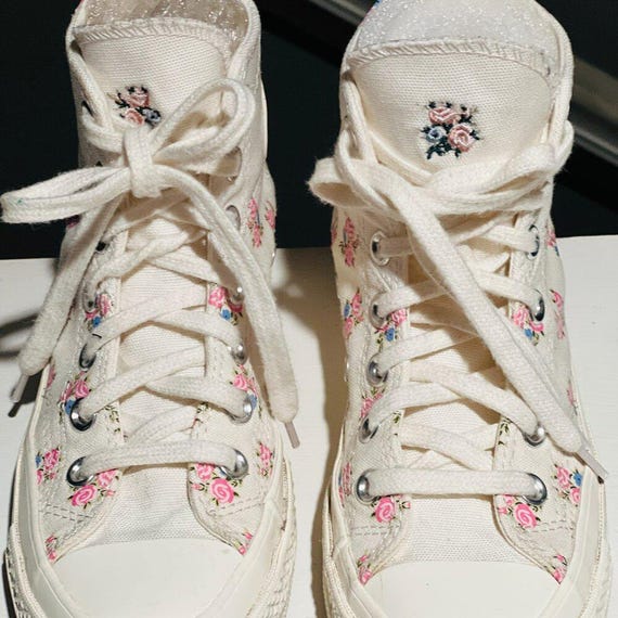 Converse Chuck 70 Platform Floral Sneakers - Wome… - image 1