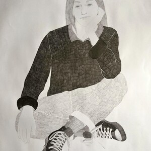 Original Drawing by pencil