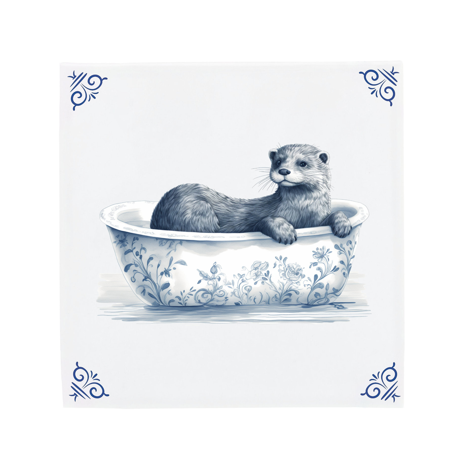 Baby Otter Magnet - LE NID atelier