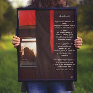Custom poem + photo print - personalized to you!