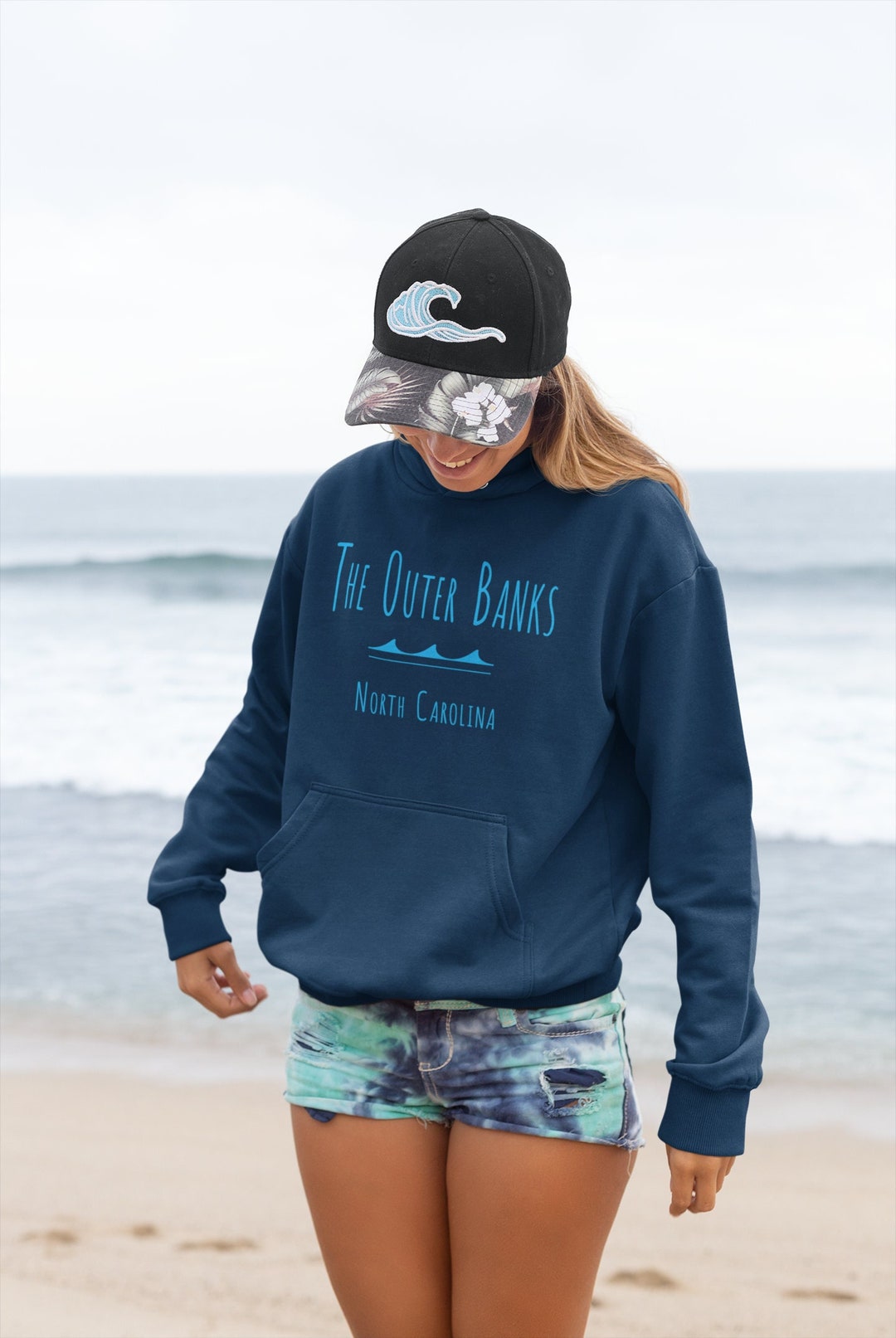 The Outer Banks Hoodie / Outer Banks Hooded Sweatshirt / OBX / Etsy