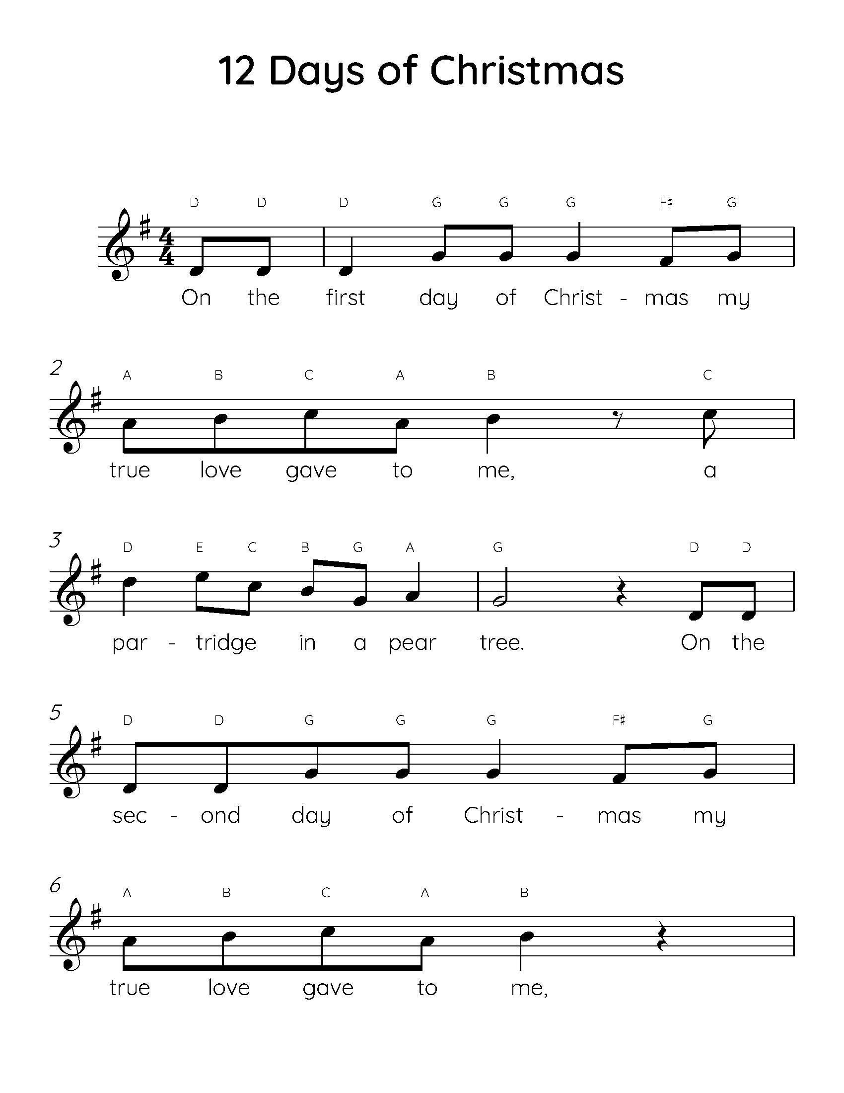 12 Days of Christmas Easy Piano Sheet Music, Digital Downloadable Musical Sheets, Kids Beginner Songs, PDF - Etsy 12-days-of-christmas-easy-piano-sheet-music-digital-downloadable-musical-sheets-kids-beginner-songs-pdf-etsy