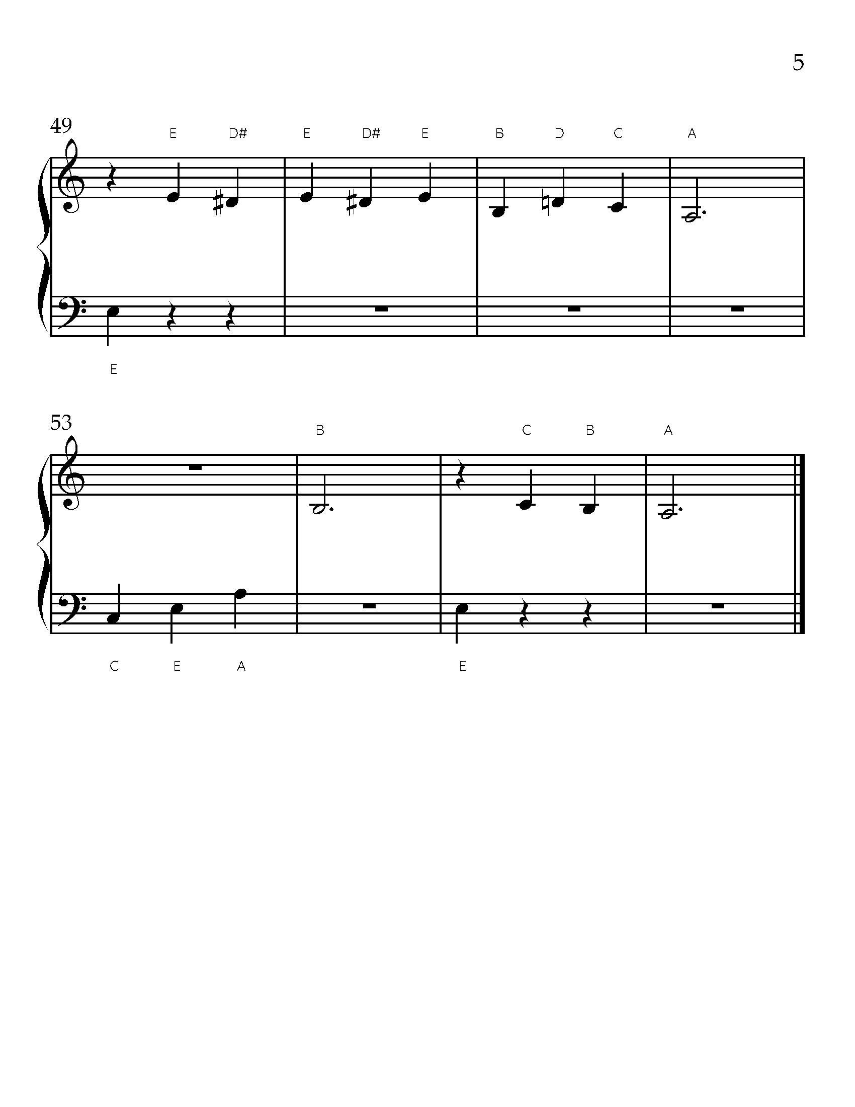 エリーゼのために – 初心者向け簡単ピアノ楽譜 | PDF + MP3 + MIDI