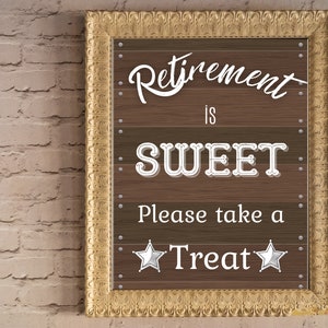 Retirement Party Signs Printable Bundle, Retiring Celebration, Retiring ...