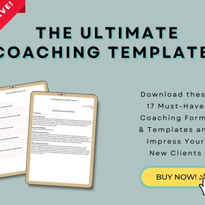 Coaching Forms & Templates Kit