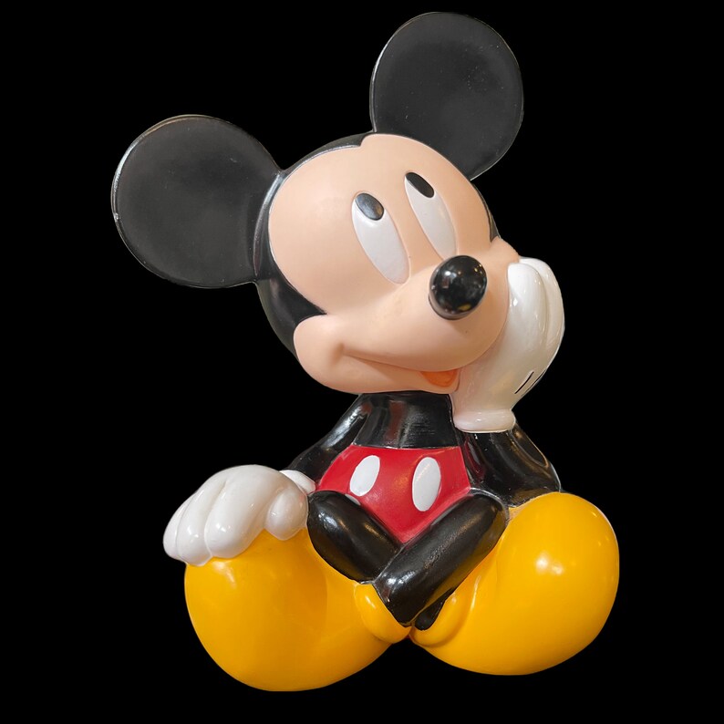 Mickey Mouse Bank Etsy