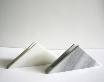 White Marble Napkin Holder, Sponge holder for kitchen, Napkin Holder for bathroom, Farmhouse napkin holder, Housewarming , Mother's day gift