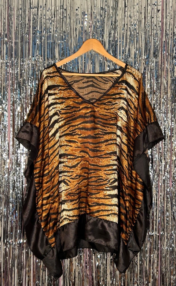 Japanese tiger satin blue Gem