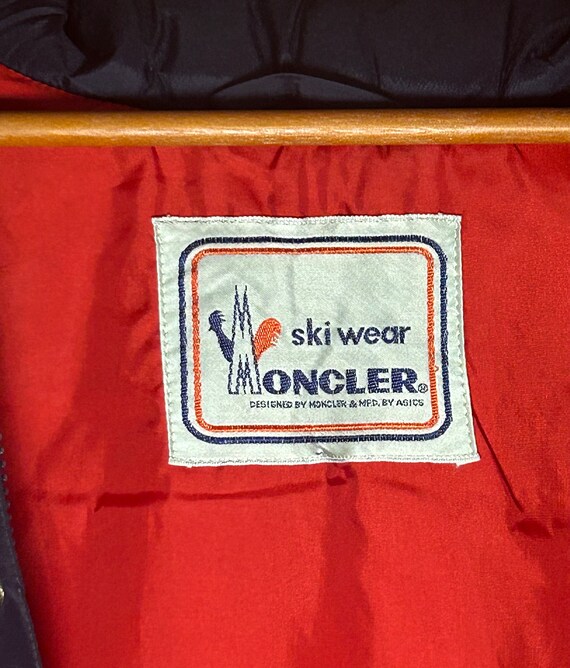 80s Vintage Moncler x Asics Hooded Light Ski Jack… - image 7