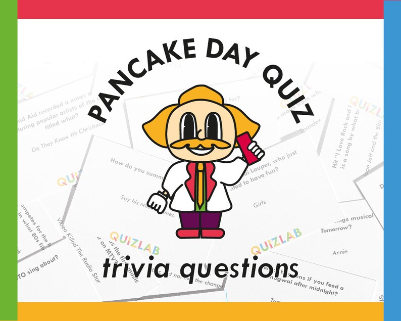 Pancake Day Quiz Pancakes Trivia Questions Culture and Tradition Quiz