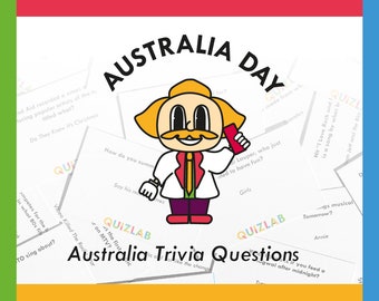 Australia Day Quiz | Aussie Trivia Questions | Outback Quiz | Cut and Play Aussie Deck