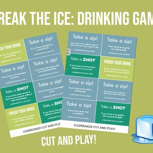 Icebreaker Drinking Game | Fun Party Games | Drinking Games | Icebreaker | Games For Groups