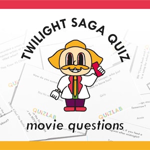 Twilight Saga Quiz | Twilight Fanpires Questions | Twilight Party Ideas | Cut and Play Twilight Questions