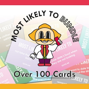 Molto probabilmente in BUNDLE / Giochi per gruppi / Giochi di società / Giochi a quiz / Giochi rompighiaccio / Idee per feste estive / Taglia e gioca