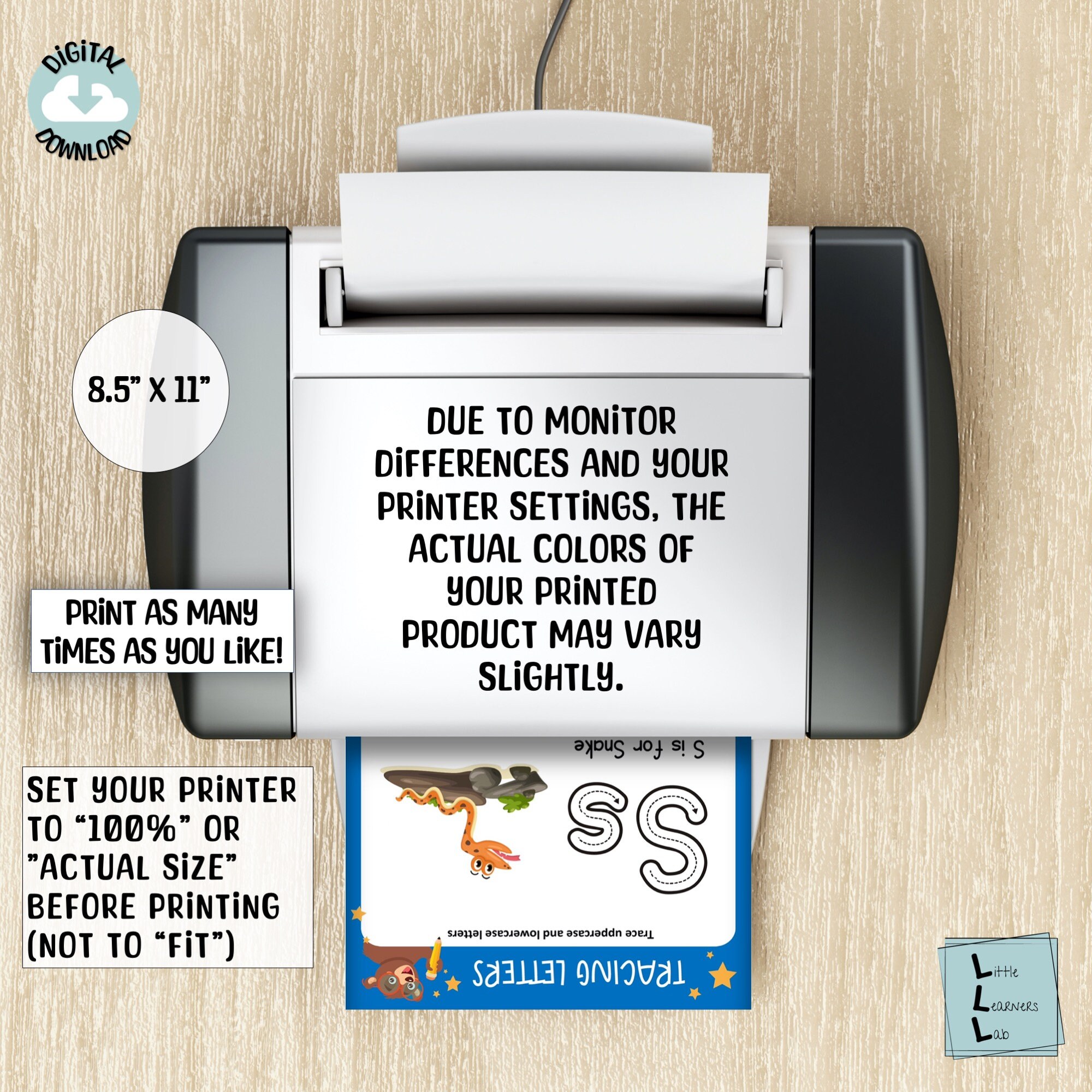 26 Printable Alphabet Tracing Worksheets, ABC Handwriting Practice ...