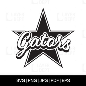 Gator Svg Gator Shirt Svg Gator Football School Mascot Gator Svg School Spirit Gator Mascot Svg Gator Shirt Png Gator Spirit Svg Design File