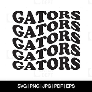 Gator Svg Gator Shirt Svg Gator Football School Mascot Gator Svg School Spirit Gator Mascot Svg Gator Shirt Png Gator Spirit Svg Design File