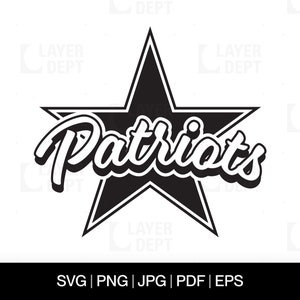 Patriot Svg Patriot Shirt Svg Patriot Football School Mascot Patriot Svg School Spirit Patriot Mascot Svg Patriot Shirt Png Patriot Spirit