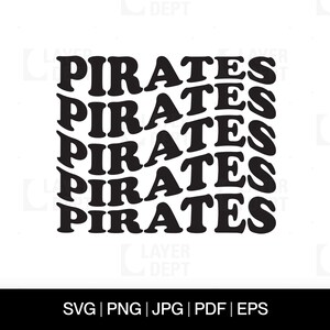 Pirate Svg Pirate Shirt Svg Pirate Football School Mascot Pirate Svg School Spirit Pirate Mascot Svg Pirate Shirt Png Pirate Spirit Svg File