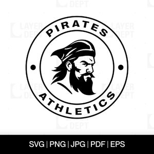 Pirate Svg Pirate Shirt Svg Pirate Football School Mascot Pirate Svg School Spirit Pirate Mascot Svg Pirate Shirt Png Pirate Spirit Svg File